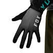 Pánske cyklistické rukavice Fox Flexair Ascent black