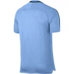 Pánske futbalové tričko Nike Breathe Squad Manchester City FC svetlo modré