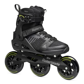 Pánske kolieskové korčule Rollerblade Macroblade 110 3WD Black/Lime