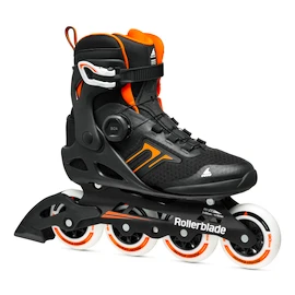 Pánske kolieskové korčule Rollerblade Macroblade 90 BOA Black/Orange