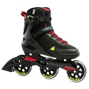 Pánske kolieskové korčule Rollerblade  SIRIO 100 3WD Black/Red 2021