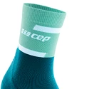 Pánske kompresné ponožky CEP  4.0 Ocean/Petrol