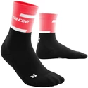 Pánske kompresné ponožky CEP  4.0 Pink/Black