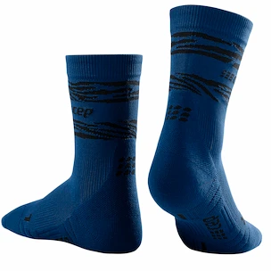 Pánske kompresné ponožky CEP  Dark Blue/Black