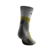 Pánske kompresné ponožky CEP  Light Merino Mid Cut Olive/Grey