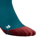 Pánske kompresné ponožky CEP  Ultralight Petrol/Dark Red