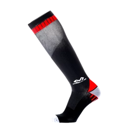 Pánske kompresné ponožky McDavid Elite Active Compression Socks Black/Scarlet