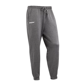 Pánske nohavice CCM Team Fleece Cuffed Jogger Dark Grey