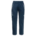 Pánske nohavice Jack Wolfskin  Overland Zip Away Thunder Blue 52