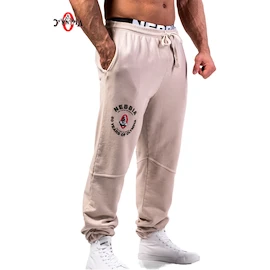 Pánske nohavice Nebbia NEBBIA x OLYMPIA Washed Sweat Joggers LEGEND 795 light grey