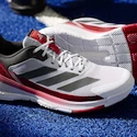 Pánske padelové topánky adidas  Crazyquick Boost Padel White
