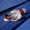 Pánske padelové topánky adidas  Crazyquick Boost Padel White