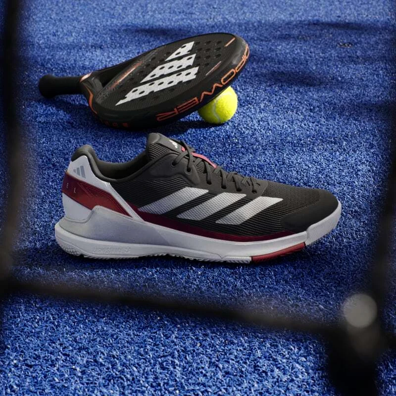 Pánske padelové topánky adidas  Crazyquick Ls Padel Core Black