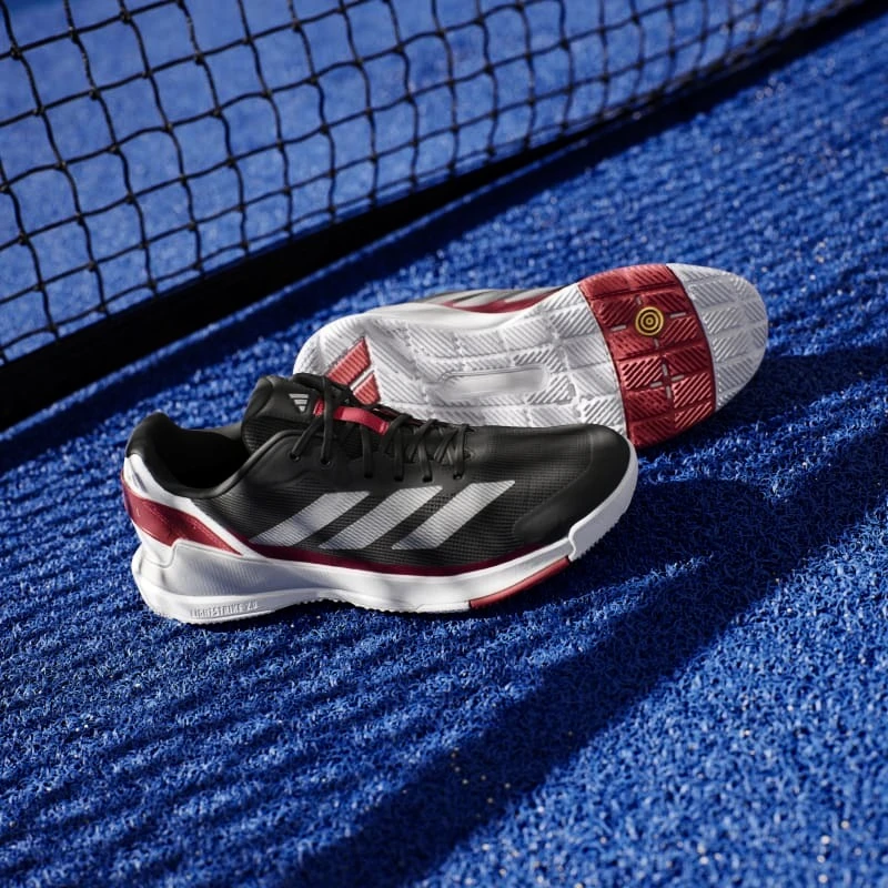 Pánske padelové topánky adidas  Crazyquick Ls Padel Core Black