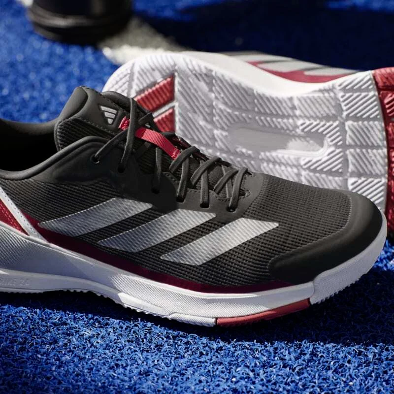Pánske padelové topánky adidas  Crazyquick Ls Padel Core Black