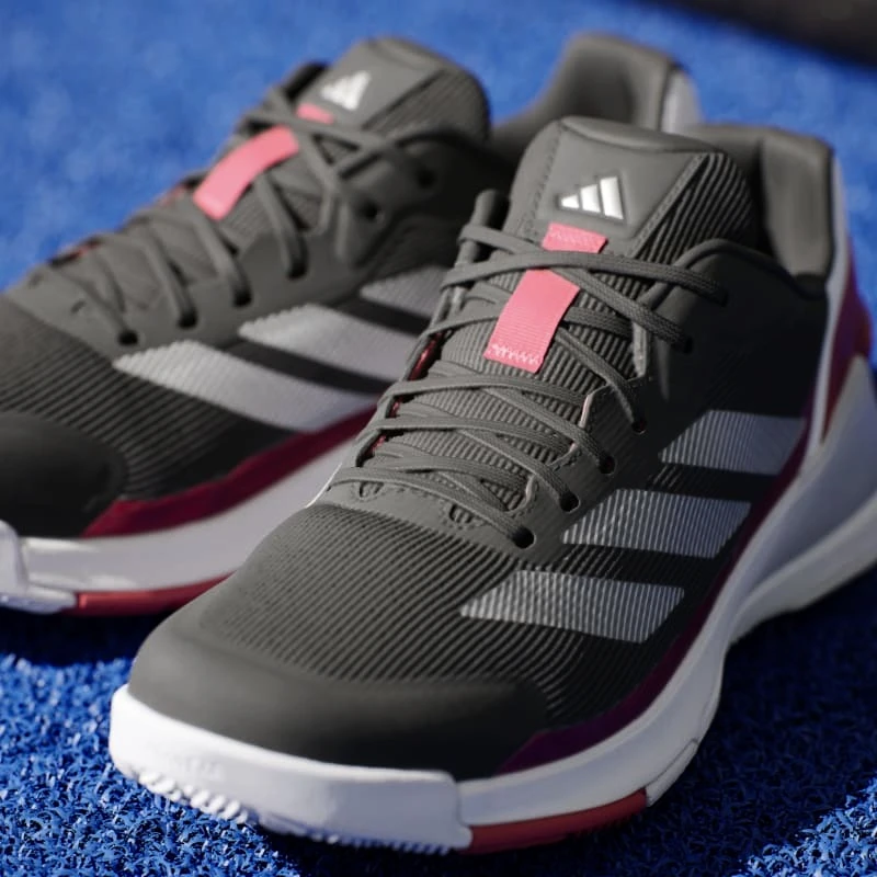 Pánske padelové topánky adidas  Crazyquick Ls Padel Core Black