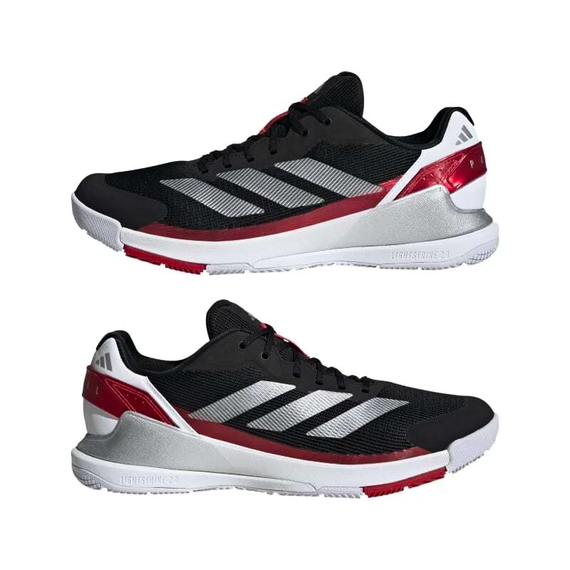 Pánske padelové topánky adidas  Crazyquick Ls Padel Core Black
