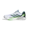 Pánske padelové topánky adidas  Crazyquick Padel Shoes Cloud White/Aurora Ivy