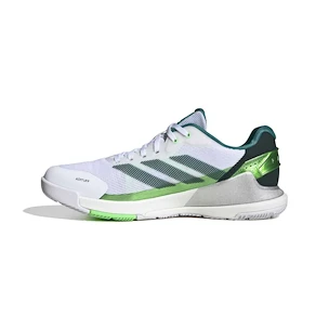 Pánske padelové topánky adidas  Crazyquick Padel Shoes Cloud White/Aurora Ivy