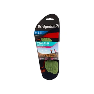 Pánske ponožky Bridgedale  Trail Run Ultralight T2 Coolmax Sport ¾ Crew Navy