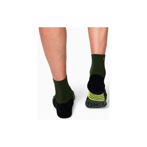 Pánske ponožky On  Mid Sock Jungle/Lime