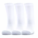 Pánske ponožky Under Armour Heatgear Crew biele