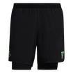 Pánske šortky adidas  Adizero Two-In-One Black