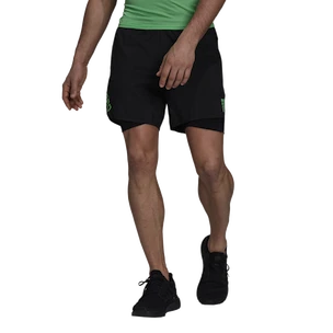 Pánske šortky adidas  Adizero Two-In-One Black