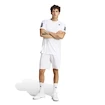 Pánske šortky adidas  Club 3 Stripes Short White