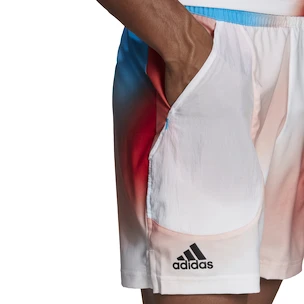 Pánske šortky adidas  Melbourne Ergo Printed Shorts White/Red