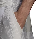 Pánske šortky adidas  Printed Short 7'' Primeblue White/Grey