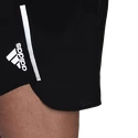 Pánske šortky adidas  Run Fast Reflective Split Shorts Black