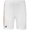Pánske šortky Babolat  Play Short Men White/Orange