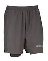 Pánske šortky CCM  2 IN 1 Training Short Charcoal M