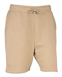 Pánske šortky CCM Core Fleece Short Sand