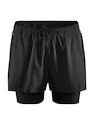 Pánske šortky Craft  Essence 2in1 Black S