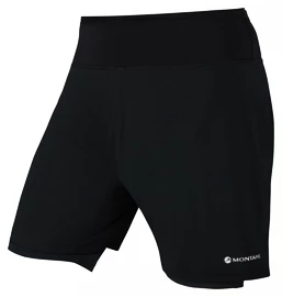 Pánske šortky Montane Dragon Twin Skin Shorts Black