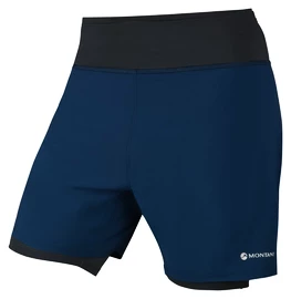 Pánske šortky Montane Dragon Twin Skin Shorts Narwhal Blue