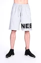 Pánske šortky Nebbia  Iconic shorts "Back To The Hard Core Roots" 343 grey L