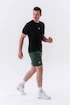 Pánske šortky Nebbia  Relaxed-fit Shorts with Side Pockets 319 dark green