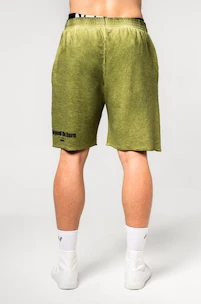 Pánske šortky Nebbia  Washed-off Gym Sweatshorts NO BS 367 Light Green