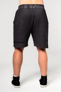 Pánske šortky Nebbia  Washed-off Gym Sweatshorts NO BS Black L