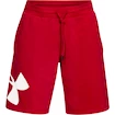 Pánske šortky Under Armour Rival Fleece Logo Sweatshort červené