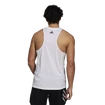 Pánske tielko adidas  Run Logo Tank White