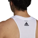 Pánske tielko adidas  Run Logo Tank White