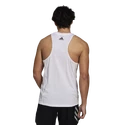 Pánske tielko adidas  Run Logo Tank White