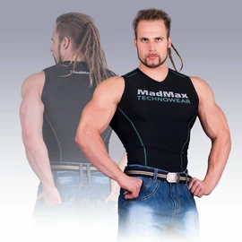 Pánske tielko MadMax MSW904 Black/Green