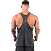 Pánske tielko Nebbia NEBBIA x OLYMPIA Washed Muscle Back Stringer GOLDEN AGE 791 black