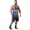 Pánske tielko Nebbia NEBBIA x OLYMPIA Washed Muscle Back Stringer GOLDEN AGE 791 blue XXL
