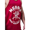 Pánske tielko Nebbia NEBBIA x OLYMPIA Washed Muscle Back Stringer GOLDEN AGE 791 red